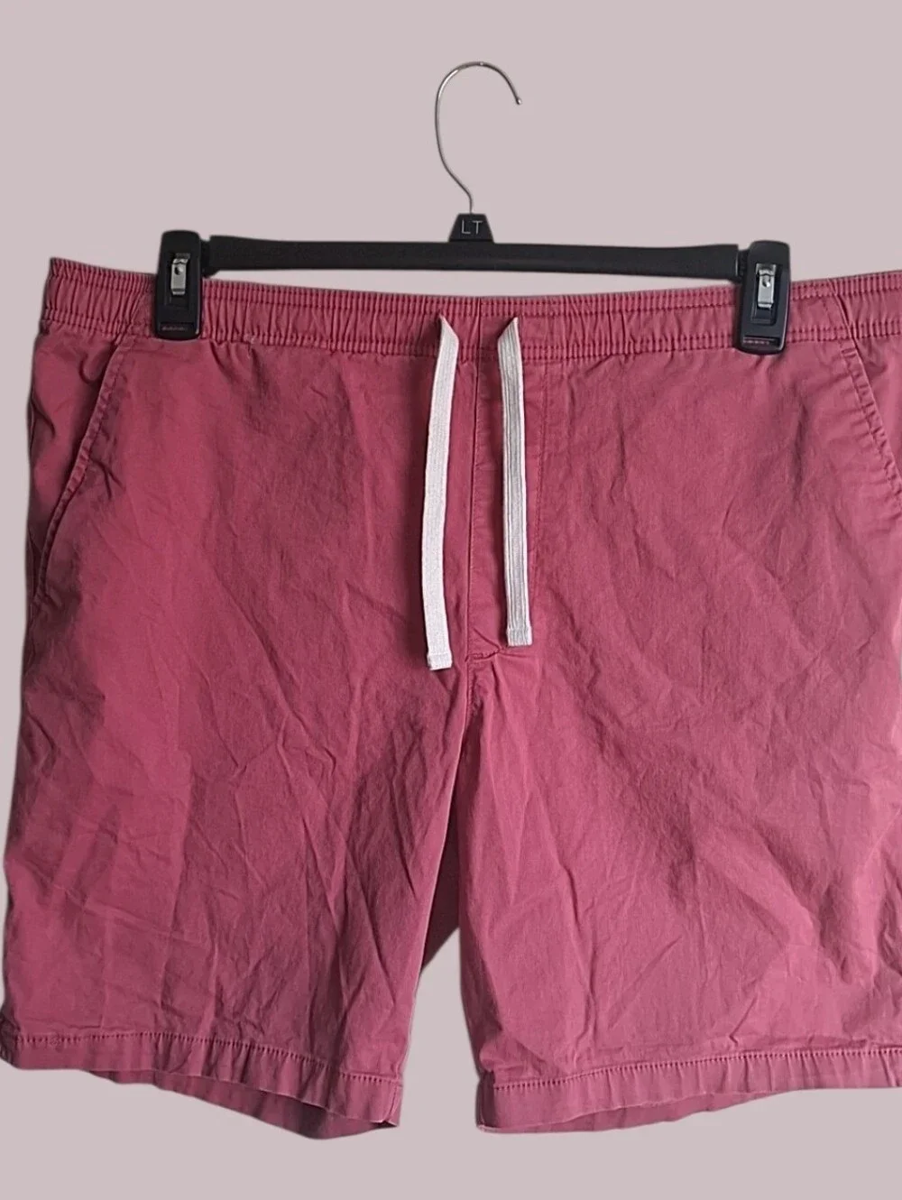 Goodfellow & Co Pink Drawstring Swim Trunks
